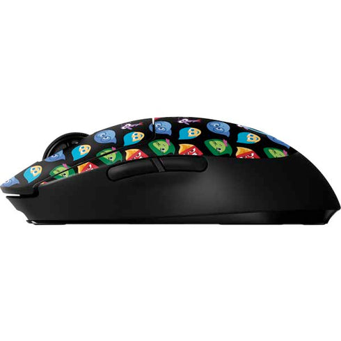 Disney Inside Out Character Pattern G Pro Wireless Gaming Mouse Skin